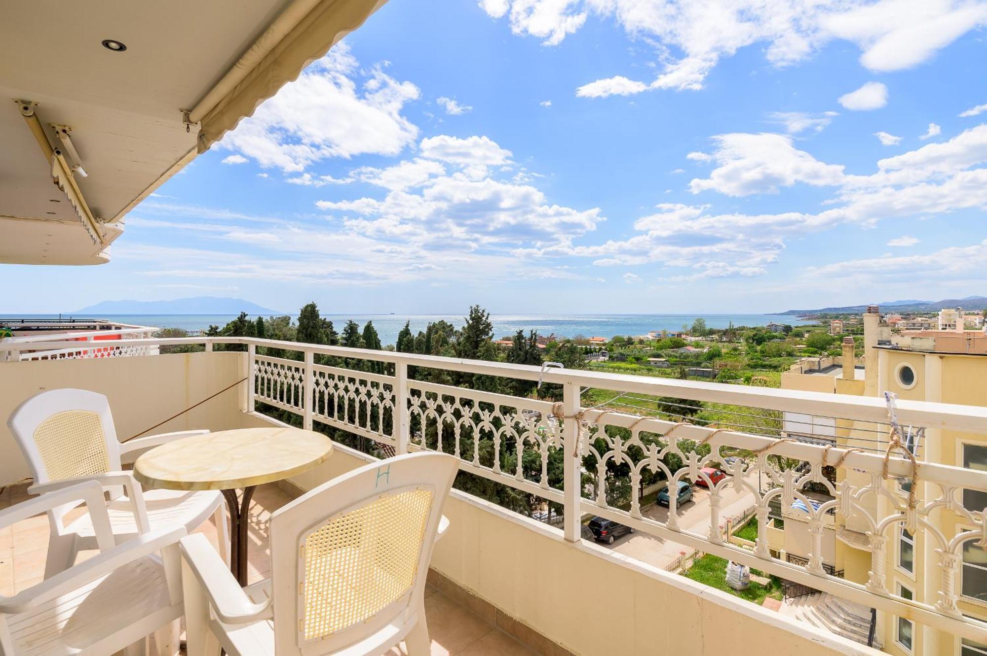 Sea View Apartment Nea Chili Экстерьер фото